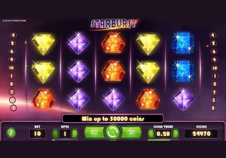 Starburst slot