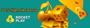 rocketplay high roller bonus