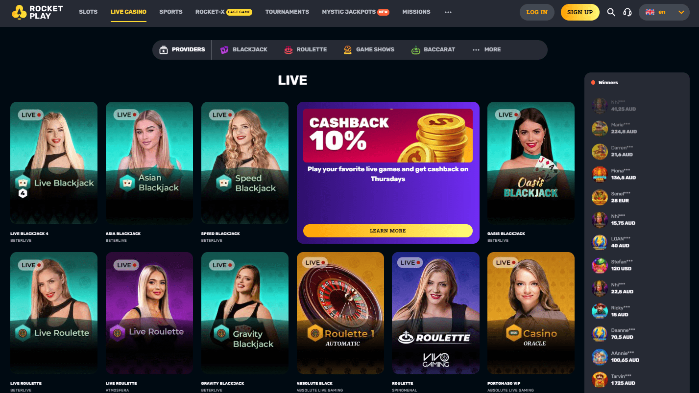 Live Dealer Casino 2
