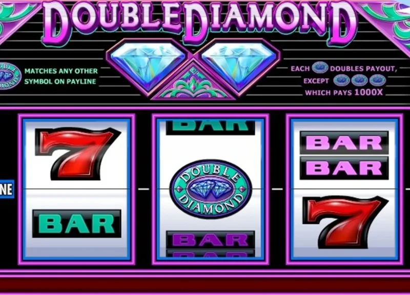 Double Diamond slot machine 2