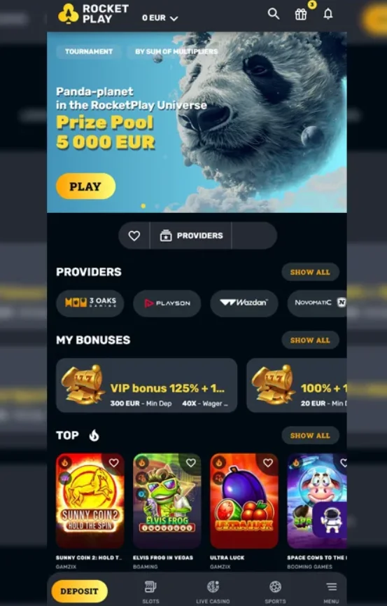 Mobile best online casino RocketPlay